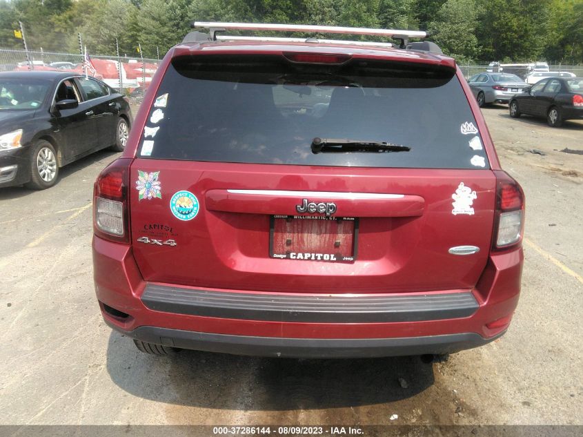 2016 JEEP COMPASS LATITUDE - 1C4NJDEB5GD542329