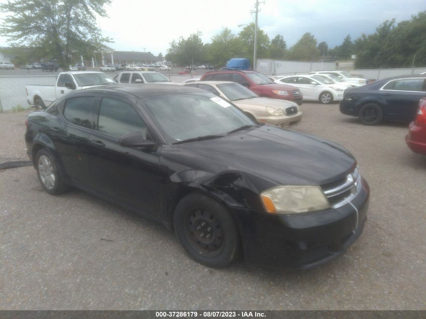 2013 DODGE AVENGER SE - 1C3CDZAB7DN754452