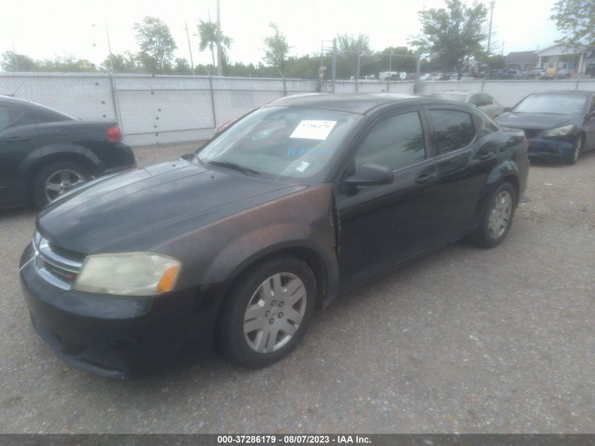 2013 DODGE AVENGER SE - 1C3CDZAB7DN754452