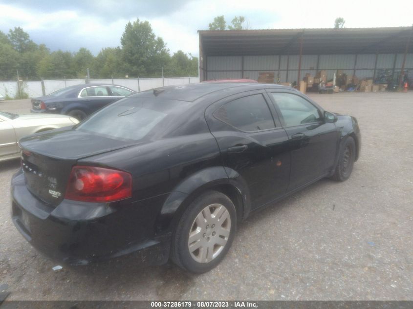 2013 DODGE AVENGER SE - 1C3CDZAB7DN754452