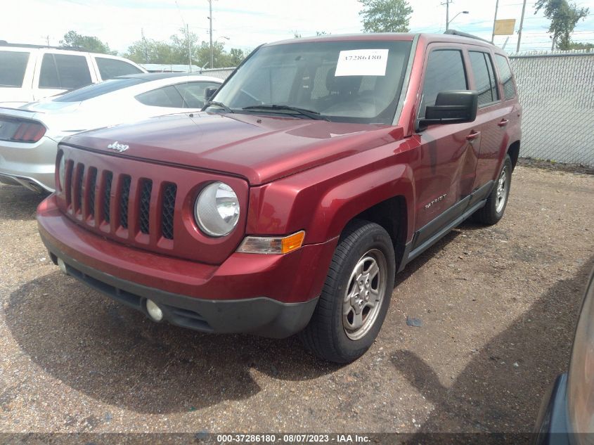2015 JEEP PATRIOT SPORT - 1C4NJPBA9FD333879