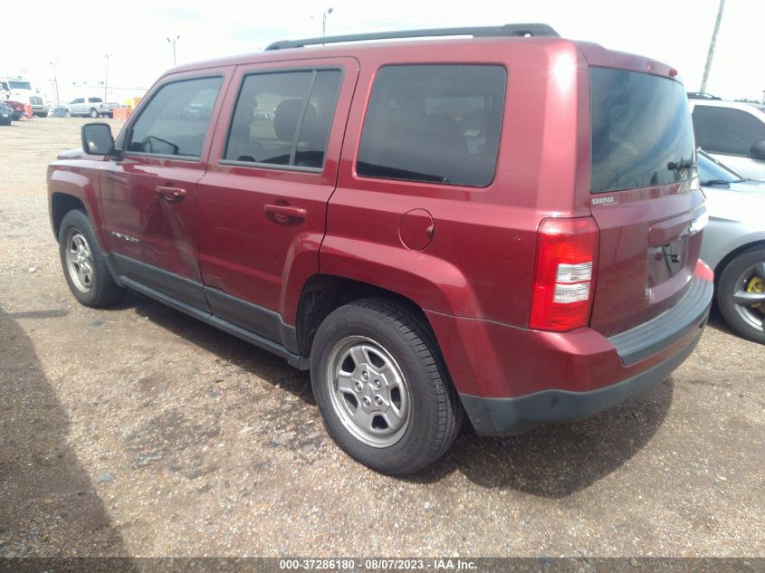 2015 JEEP PATRIOT SPORT - 1C4NJPBA9FD333879