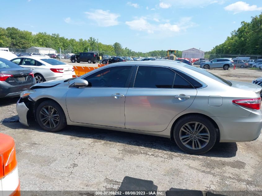 2017 TOYOTA CAMRY XLE/SE/LE/XSE - 4T1BF1FK3HU287291