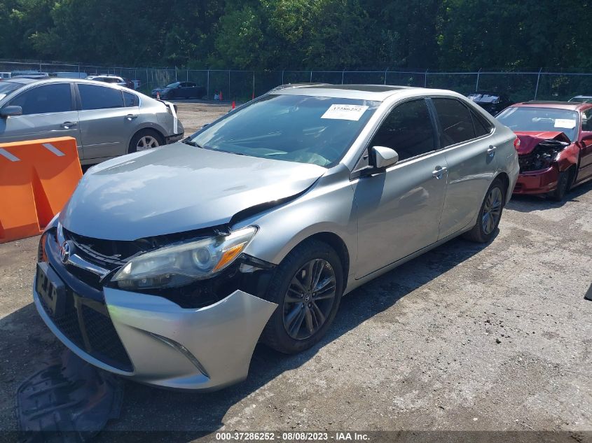 2017 TOYOTA CAMRY XLE/SE/LE/XSE - 4T1BF1FK3HU287291