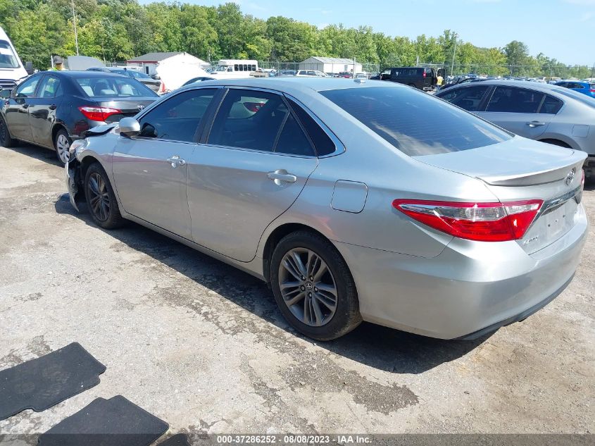 2017 TOYOTA CAMRY XLE/SE/LE/XSE - 4T1BF1FK3HU287291
