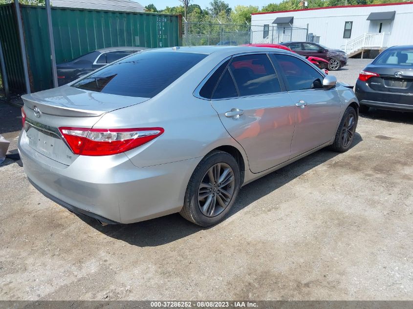 2017 TOYOTA CAMRY XLE/SE/LE/XSE - 4T1BF1FK3HU287291
