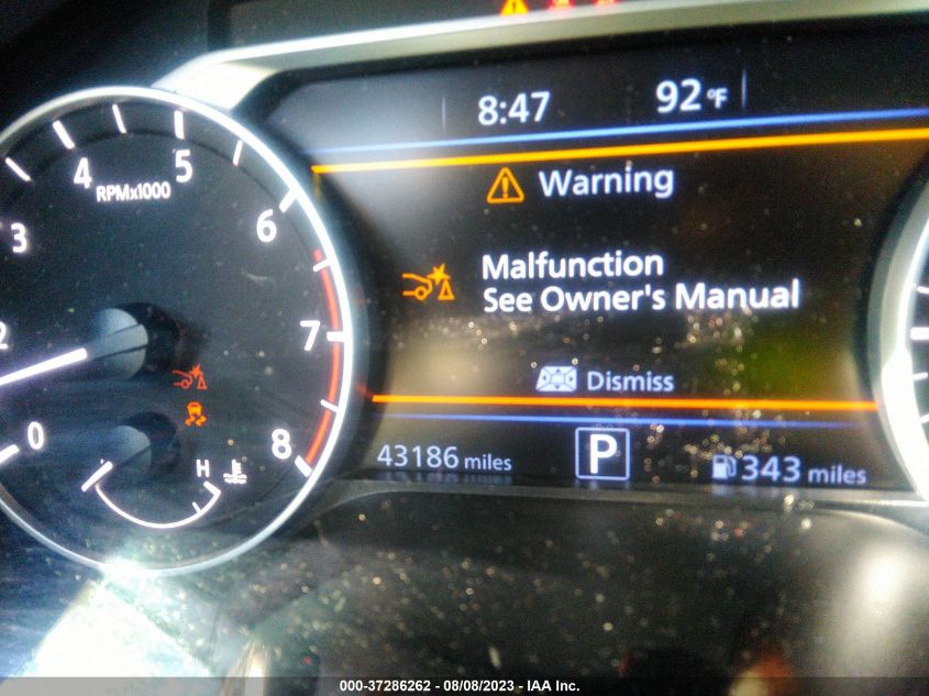 2021 NISSAN ALTIMA SV - 1N4BL4DV5MN376382