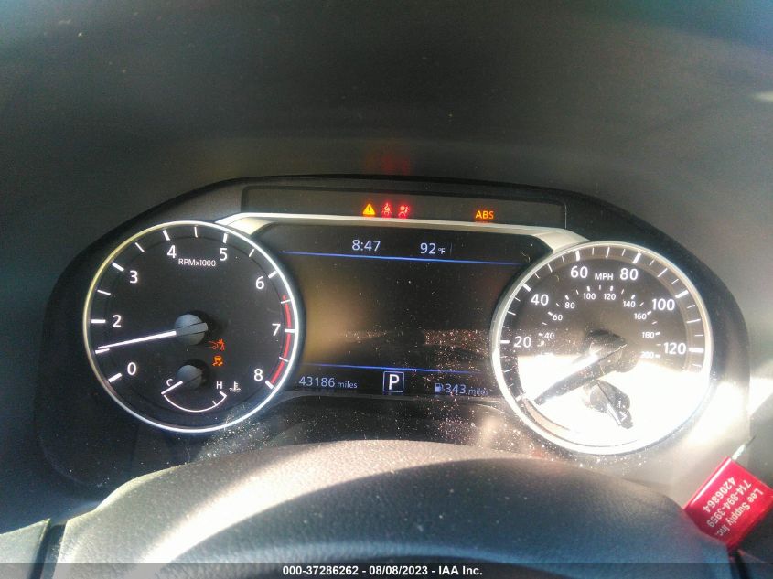 2021 NISSAN ALTIMA SV - 1N4BL4DV5MN376382