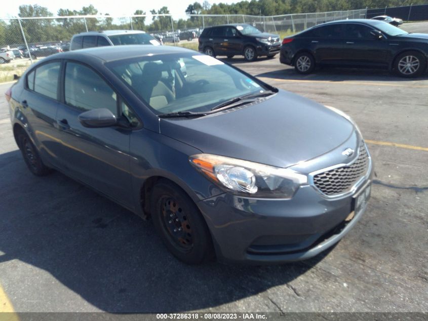 2016 KIA FORTE LX - KNAFK4A68G5570028