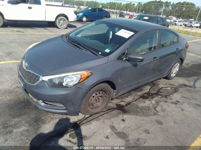 2016 KIA FORTE LX - KNAFK4A68G5570028