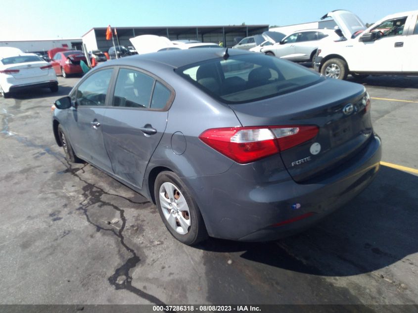 2016 KIA FORTE LX - KNAFK4A68G5570028