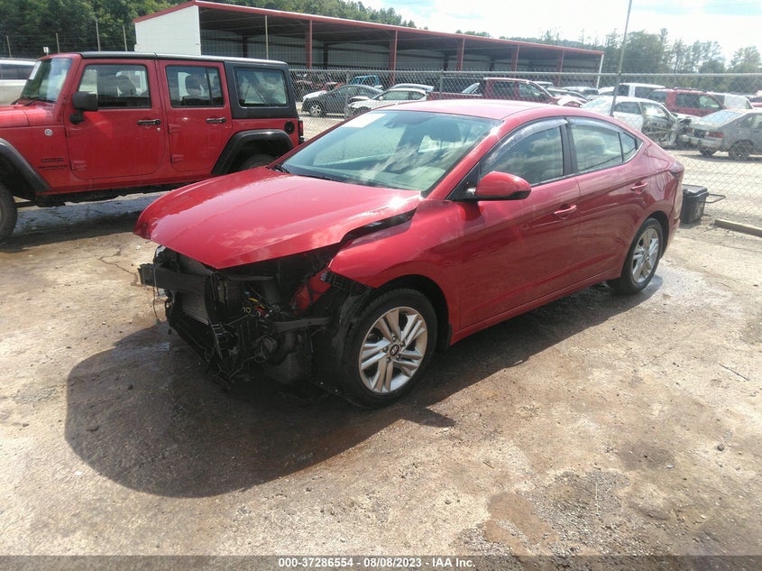 VIN KMHD84LF4LU902158 2020 HYUNDAI ELANTRA SEL
