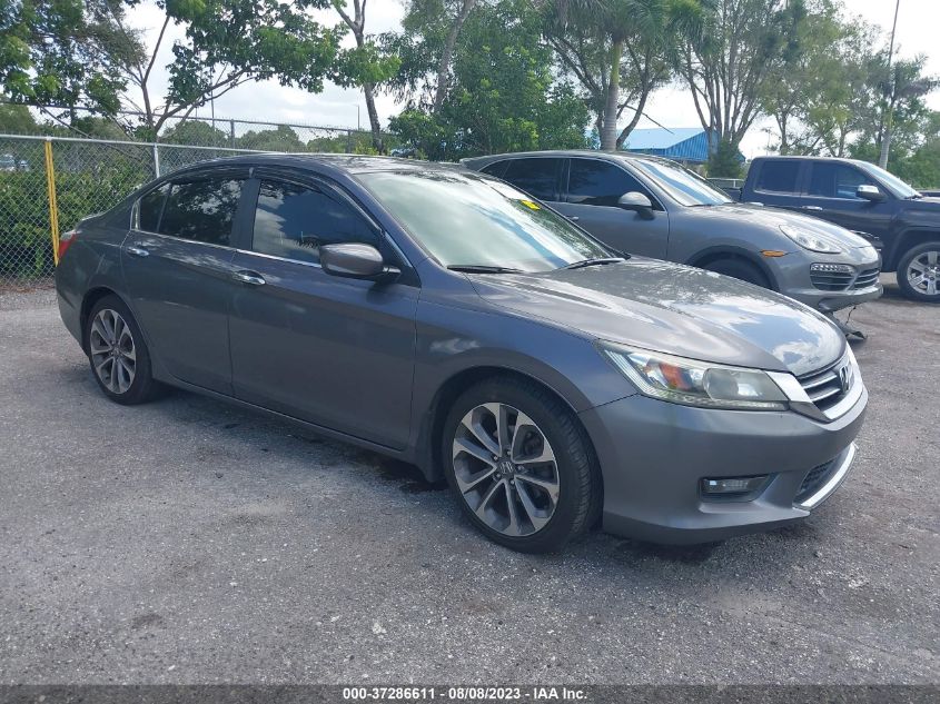2014 HONDA ACCORD SEDAN SPORT - 1HGCR2F58EA028097