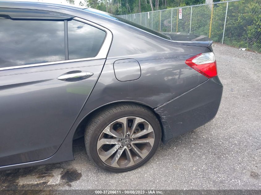2014 HONDA ACCORD SEDAN SPORT - 1HGCR2F58EA028097