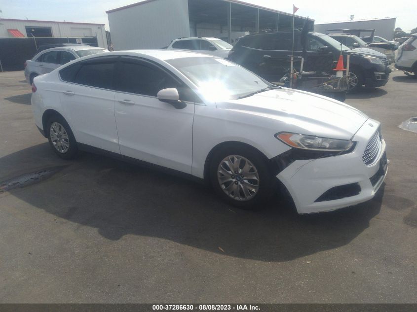 2014 FORD FUSION S - 1FA6P0G72E5362792