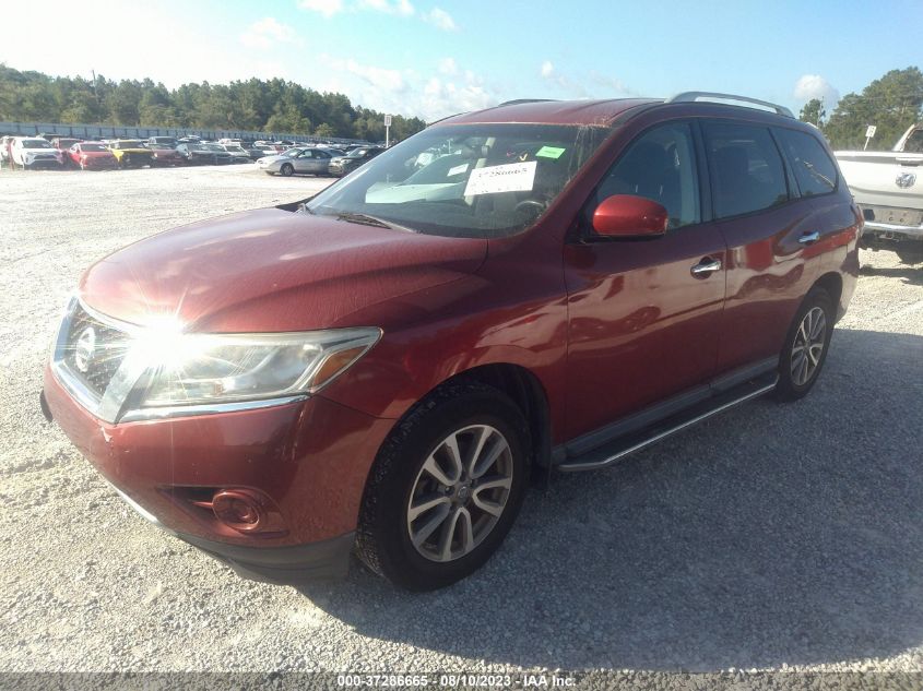 2013 NISSAN PATHFINDER SV - 5N1AR2MN0DC641788