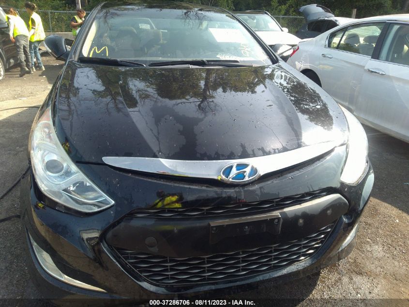 2014 HYUNDAI SONATA HYBRID LIMITED - KMHEC4A40EA108749