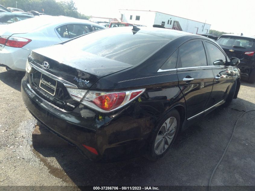 2014 HYUNDAI SONATA HYBRID LIMITED - KMHEC4A40EA108749