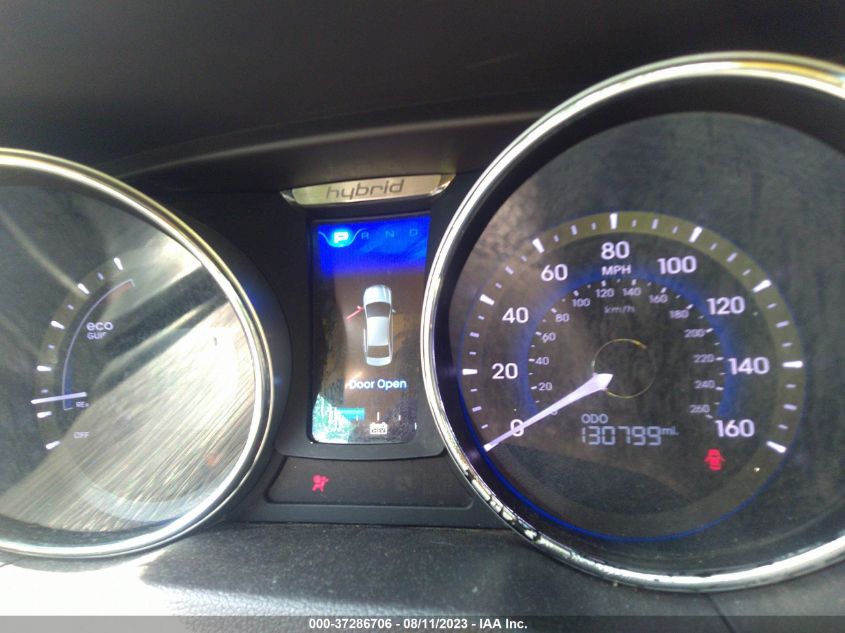 2014 HYUNDAI SONATA HYBRID LIMITED - KMHEC4A40EA108749