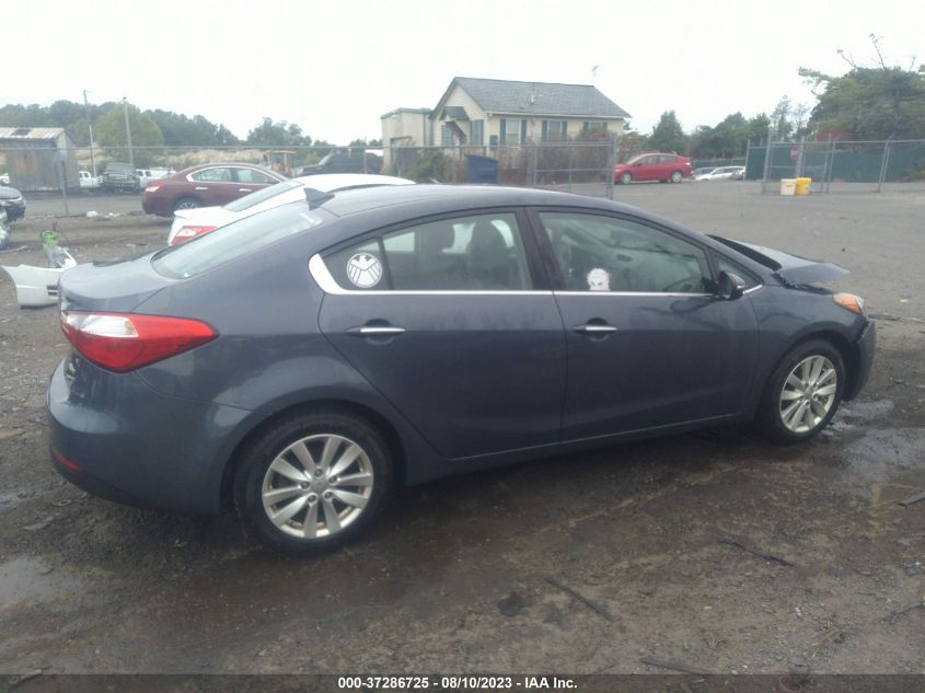 2014 KIA FORTE EX - KNAFX4A80E5196675
