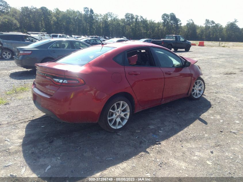 2013 DODGE DART RALLYE - 1C3CDFBA7DD118091