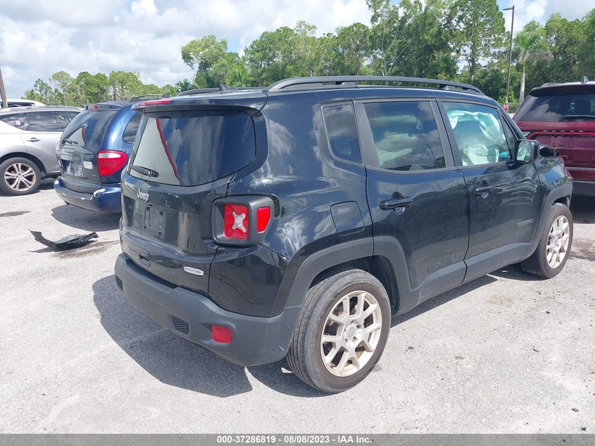 VIN ZACNJABB9KPJ84159 2019 JEEP RENEGADE LATITUDE