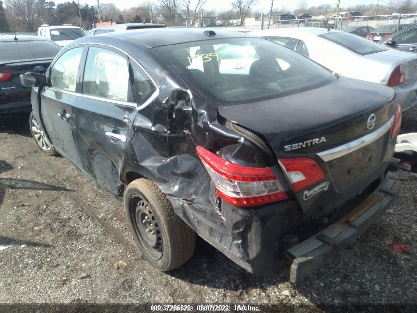 2015 NISSAN SENTRA SV 3N1AB7AP5FY213806