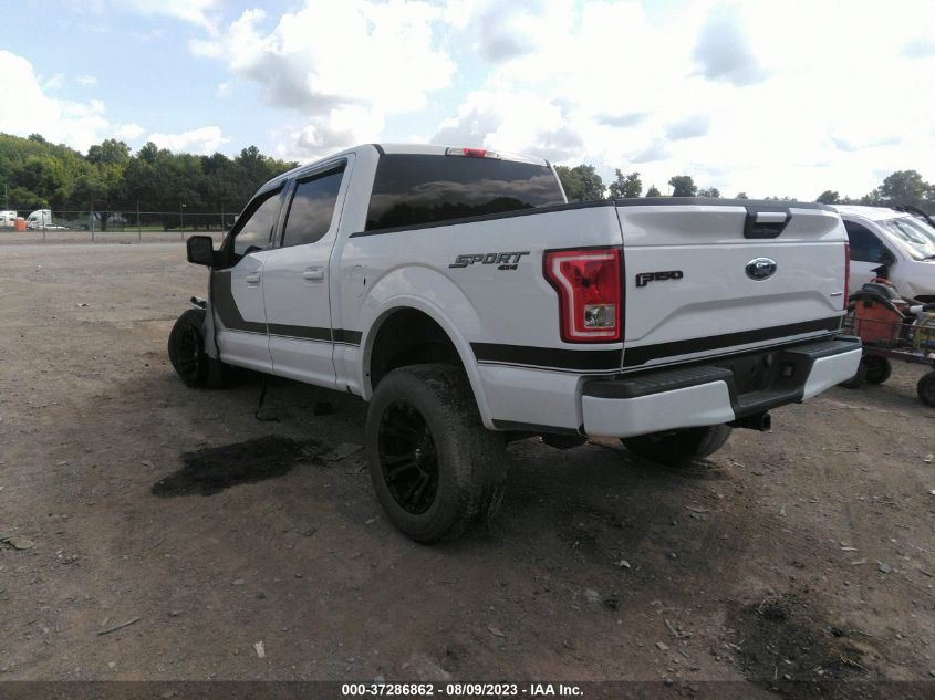 2016 FORD F-150 XLT/XL/LARIAT/PLATINUM - 1FTEW1EF9GFC63408