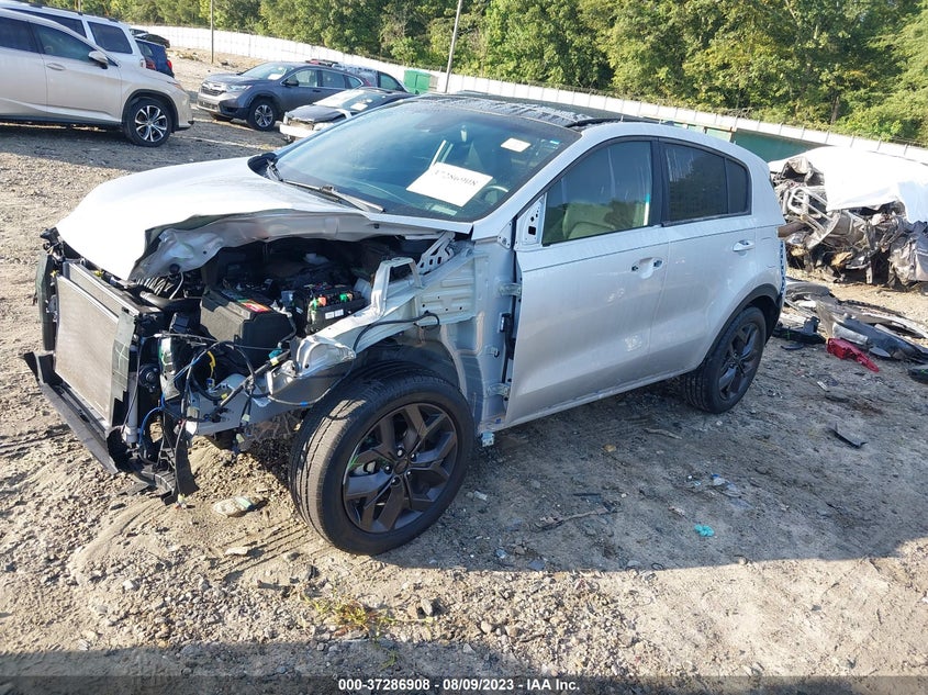 VIN KNDP63AC8N7980485 2022 KIA SPORTAGE S