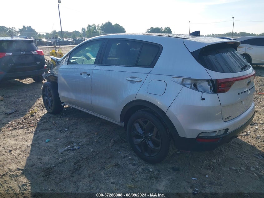 VIN KNDP63AC8N7980485 2022 KIA SPORTAGE S