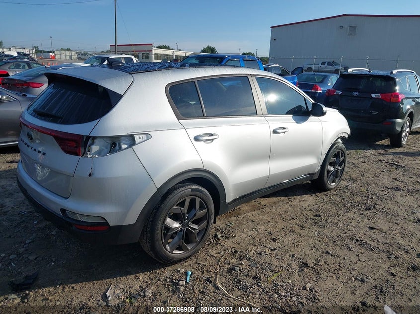 VIN KNDP63AC8N7980485 2022 KIA SPORTAGE S