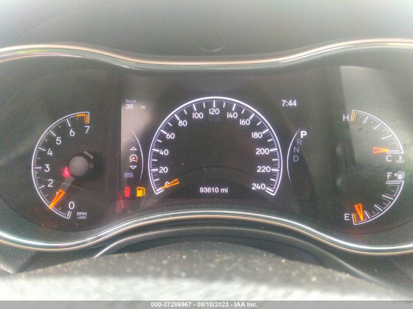 2016 JEEP GRAND CHEROKEE LIMITED - 1C4RJEBG2GC306850