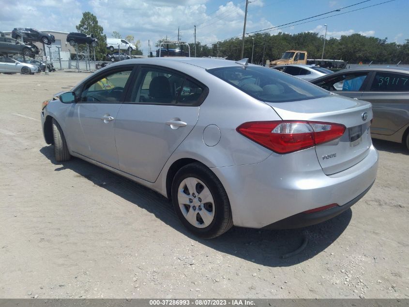 2015 KIA FORTE LX - KNAFK4A64F5404183
