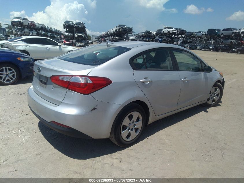 2015 KIA FORTE LX - KNAFK4A64F5404183