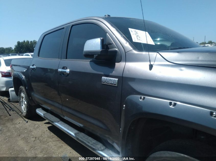 2014 TOYOTA TUNDRA 4WD TRUCK PLATINUM/1794 5TFAW5F11EX399824