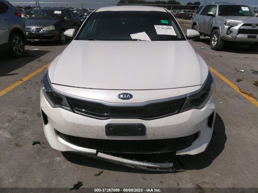 2017 KIA OPTIMA HYBRID BASE - KNAGT4LE6H5012282