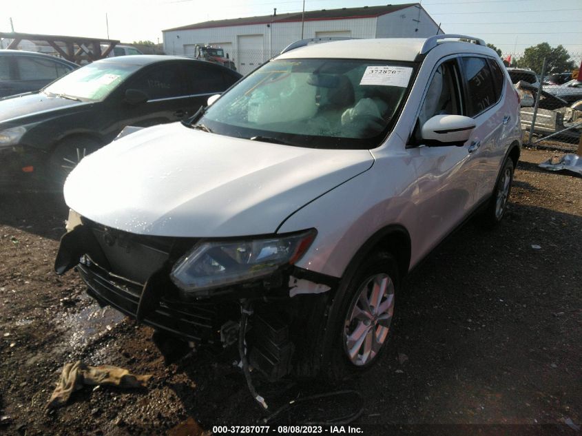 2016 NISSAN ROGUE SV - KNMAT2MT5GP677669