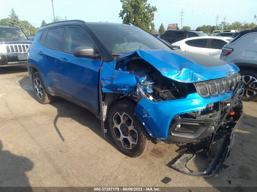 2022 JEEP COMPASS TRAILHAWK - 3C4NJDDB3NT116311