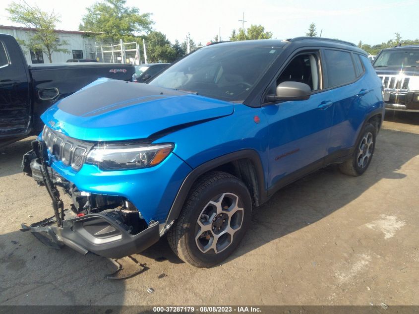 2022 JEEP COMPASS TRAILHAWK - 3C4NJDDB3NT116311