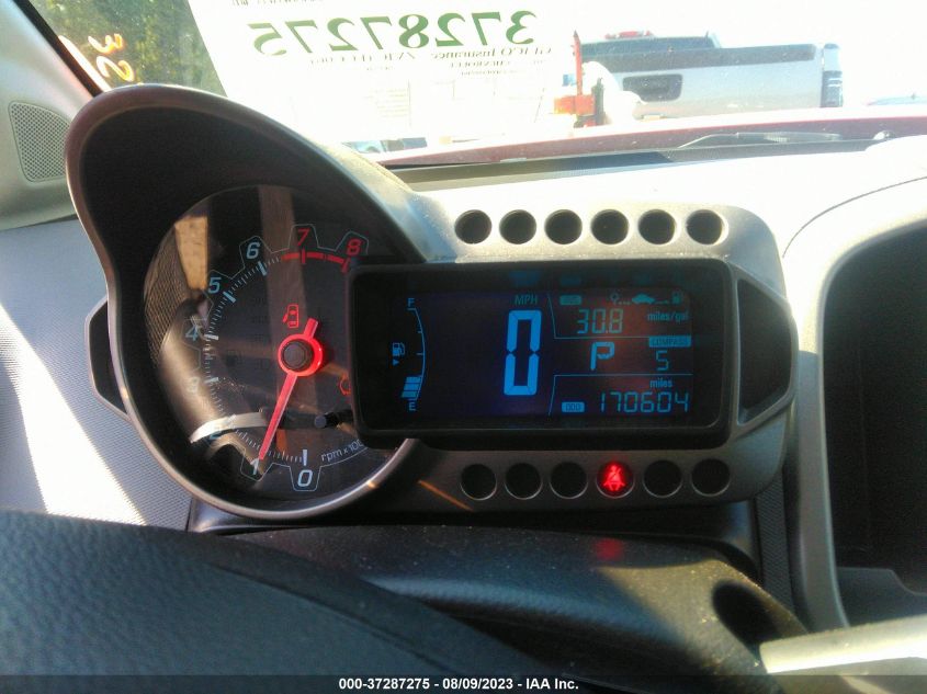 2015 CHEVROLET SONIC LT - 1G1JC6SH9F4187461