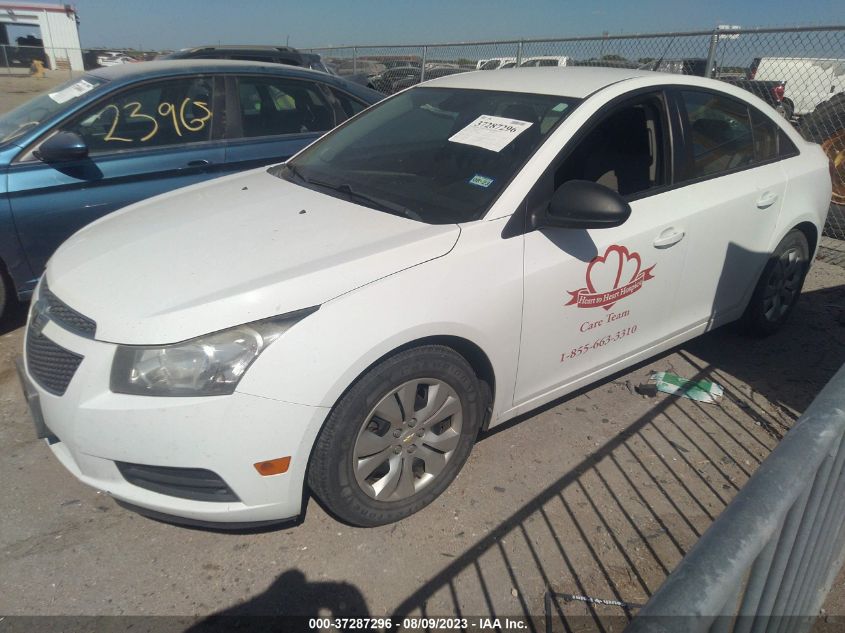 2014 CHEVROLET CRUZE LS - 1G1PA5SH1E7461288
