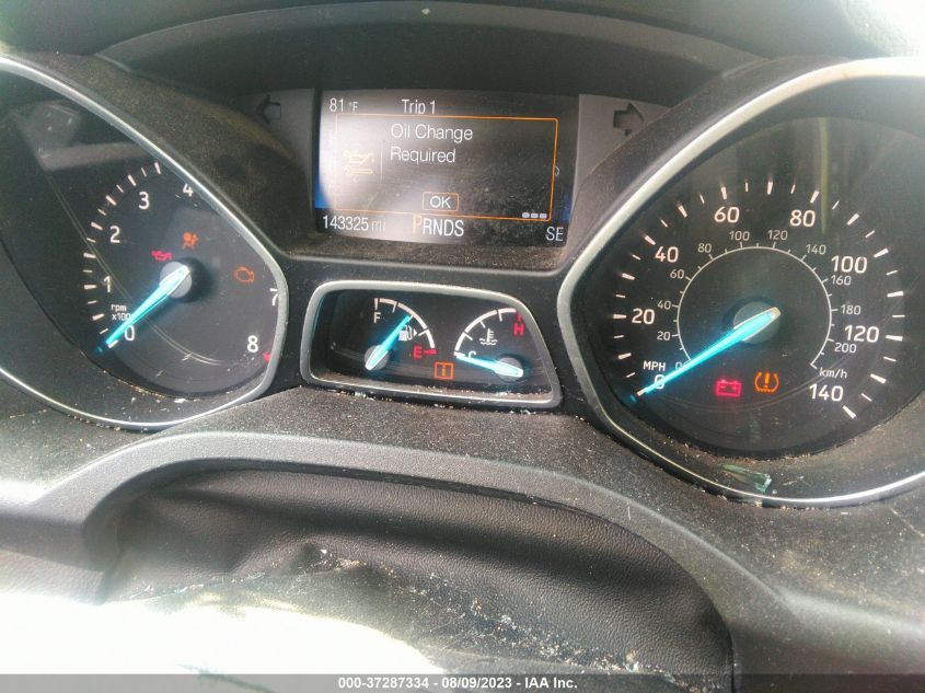 2017 FORD ESCAPE SE - 1FMCU9G90HUC99404