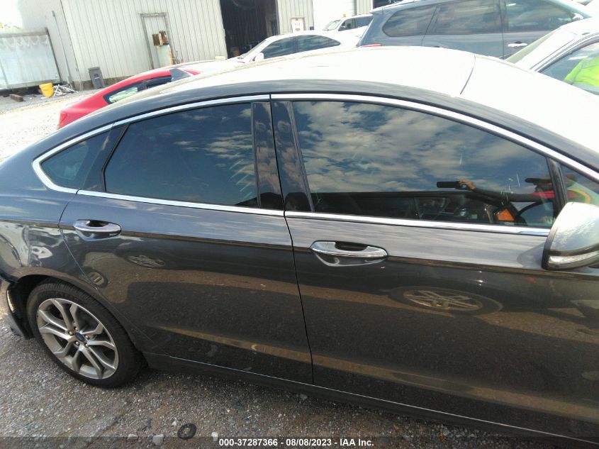 2019 FORD FUSION SEL - 3FA6P0CD8KR237218