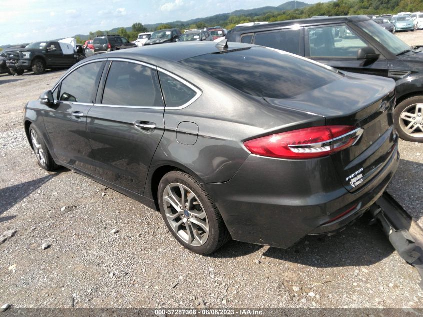 2019 FORD FUSION SEL - 3FA6P0CD8KR237218