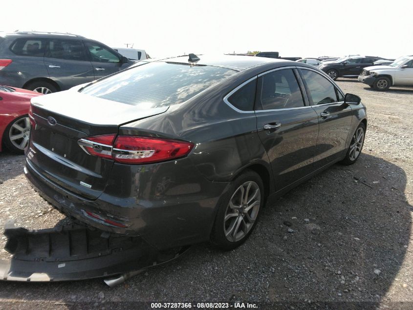 2019 FORD FUSION SEL - 3FA6P0CD8KR237218