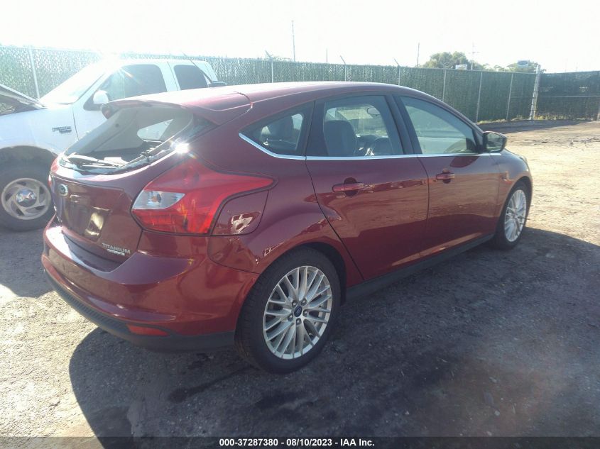 2013 FORD FOCUS TITANIUM - 1FADP3N21DL301069