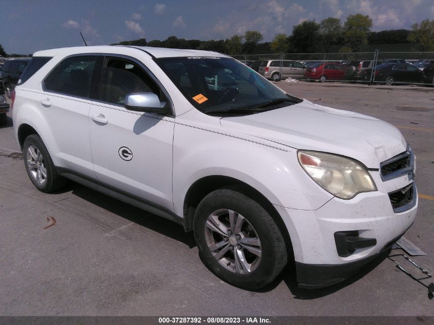 2013 CHEVROLET EQUINOX LS - 2GNALBEK4D1148381