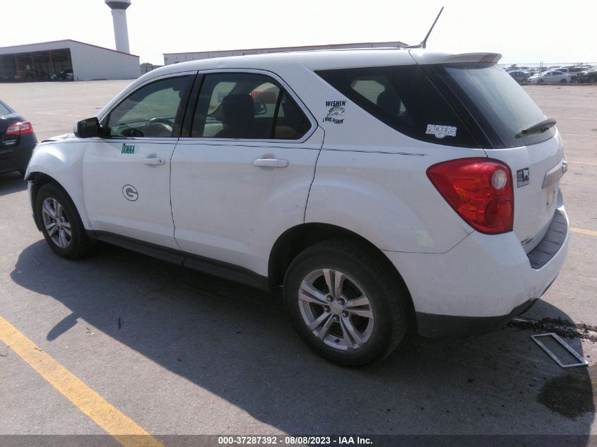 2013 CHEVROLET EQUINOX LS - 2GNALBEK4D1148381