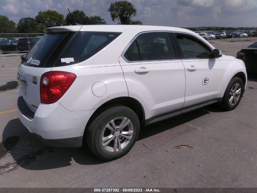 2013 CHEVROLET EQUINOX LS - 2GNALBEK4D1148381