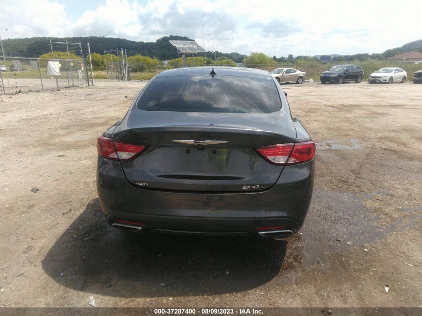 2015 CHRYSLER 200 S - 1C3CCCDGXFN540825